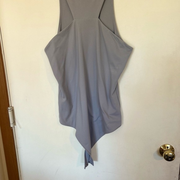 Abercrombie & Fitch seamless high neck bodysuit in gray XL - Picture 3 of 9